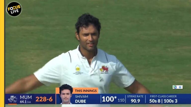 6666666.. शिवम दुबे के शतक पर फिरा पानी, भुवनेश्वर की घातक गेंदबाजी, धोनी के चेले ने मुंबई से छीनी जीत