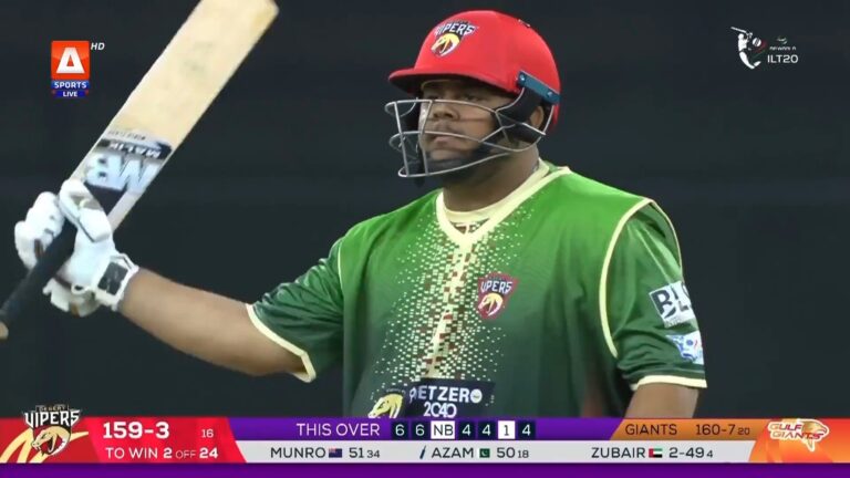 6666.. 120 किलो के आजम खान ने की छक्कों की बारिश, तूफानी फिफ्टी में 9 गेंद में कूटे 44 रन, अकेले दिलाई जीत