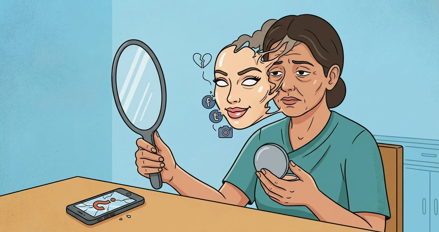 पर्दा हटा, भेद खुला: सोशल मीडिया और ब्यूटी फिल्टर की कड़वी हकीकत